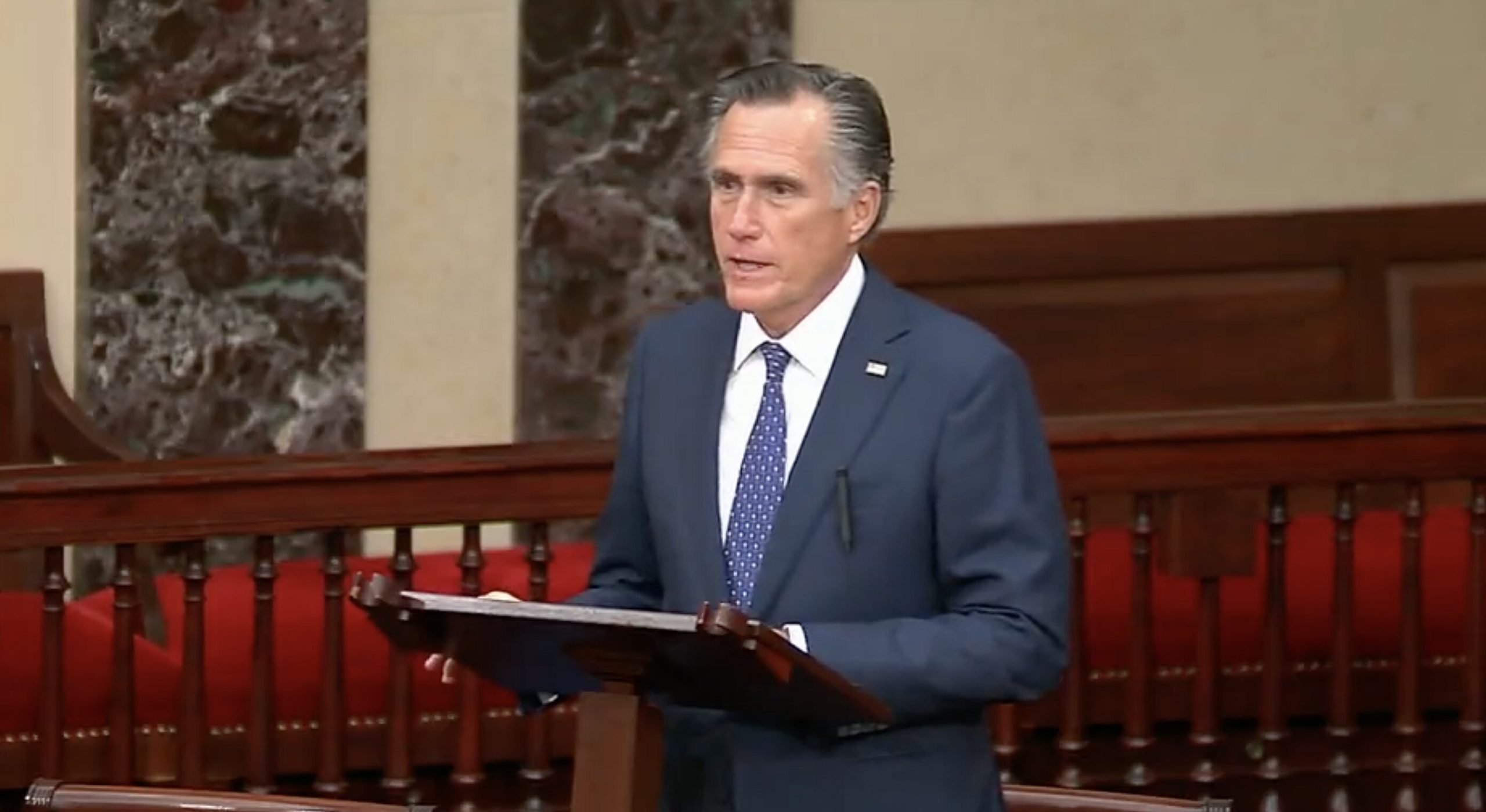 Mitt Romney Suggests Biden Is Going Down ‘the Same Tragic Road’ as Trump
