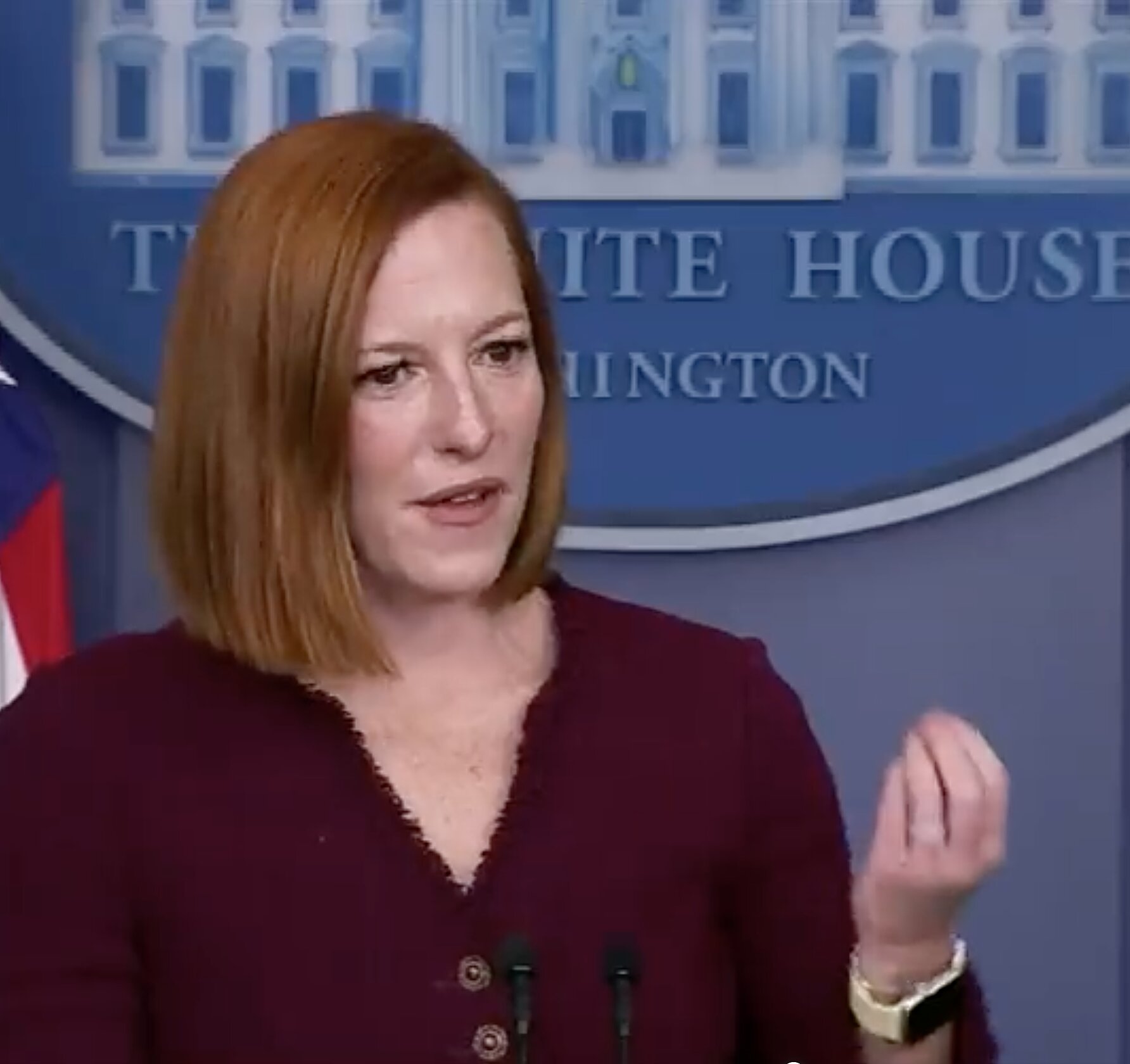 Psaki Says GOP Criticizing ‘Offensive Nature’ of Biden’s Speech Is ‘Hilarious’