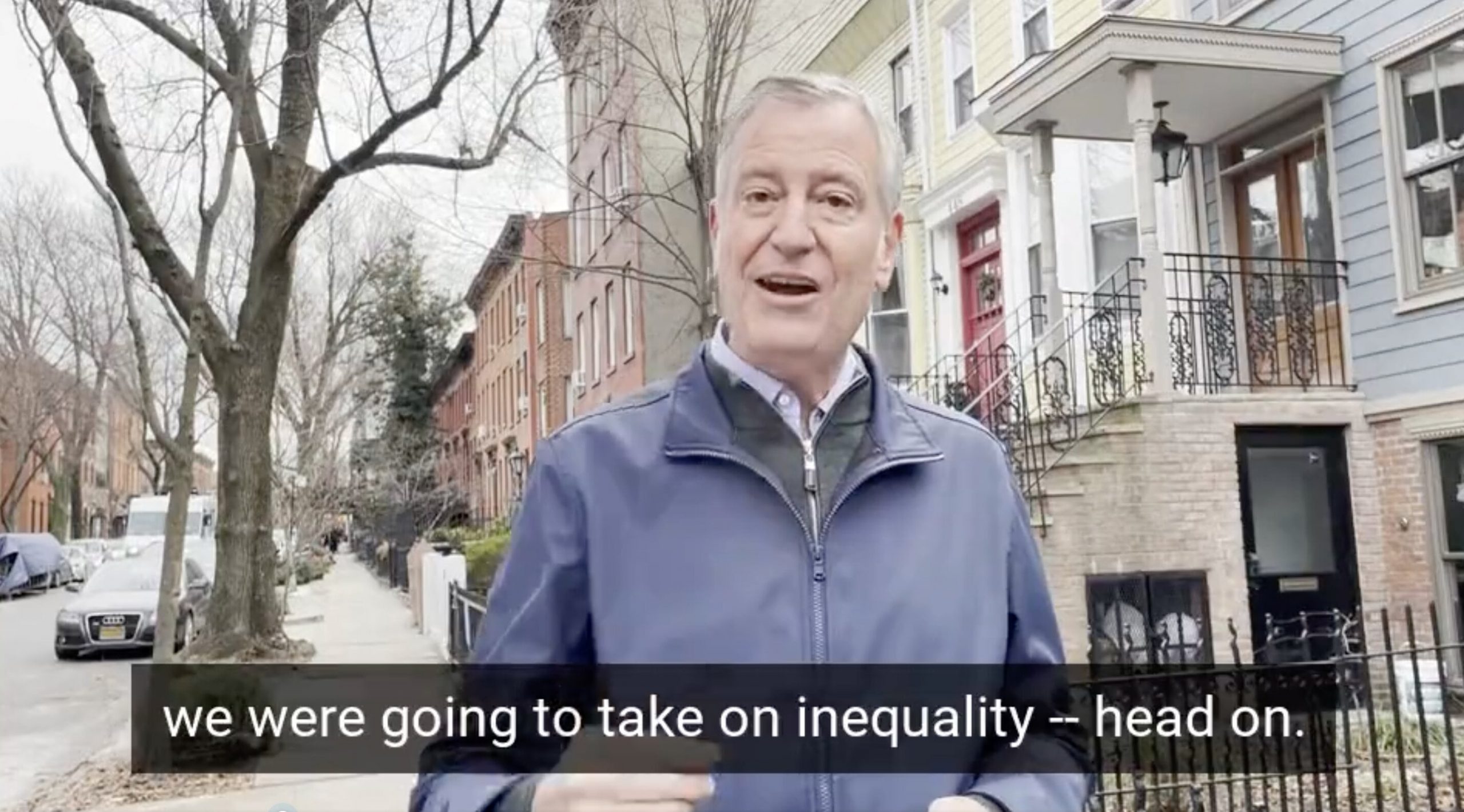 De Blasio Rules Out Running for NY Governor, Vows to ‘Fight Inequality’