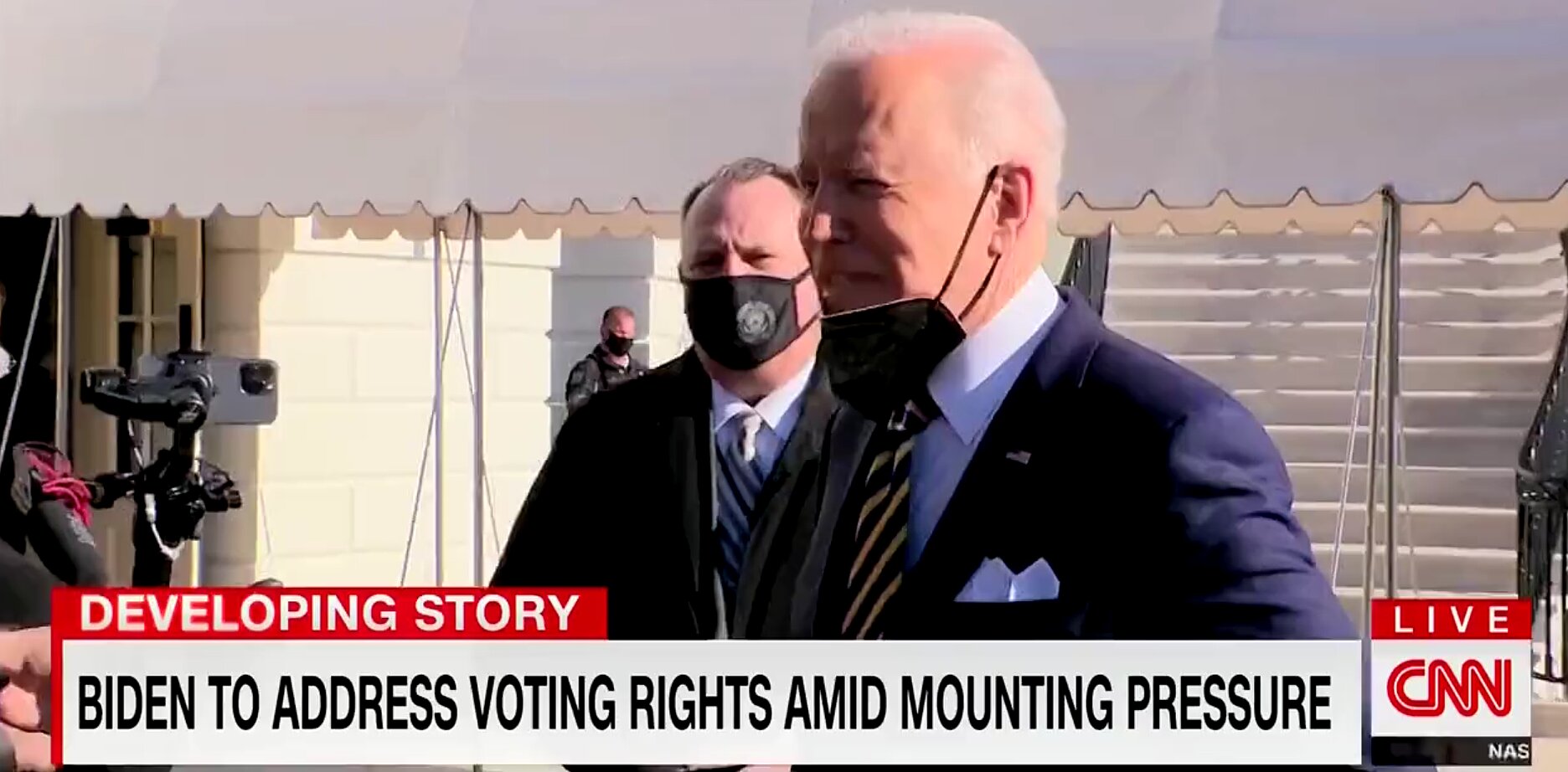 Biden Reacts to Stacey Abrams’ Absence at His Voting Rights Speech