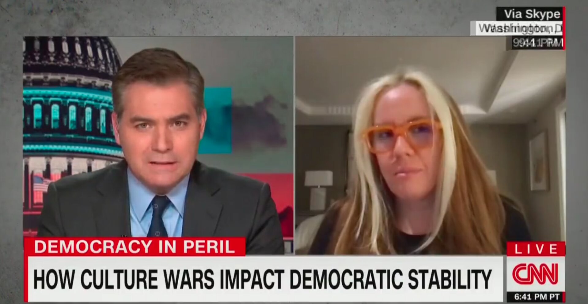 Jim Acosta Claims Virginia Has Become a ‘Soviet-Style Police State’ Under GOP Governor