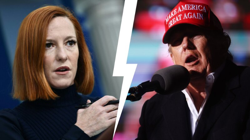 Psaki Takes Swipe at Trump Following Rally: ‘Just a Reminder of How Unfit He Is for Office’