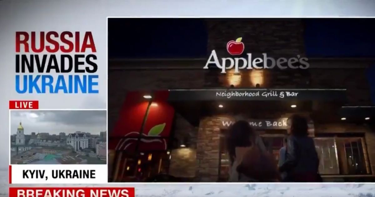 CNN Cuts from Footage of Russia's Crimes to Advertise Beer and Fried Chicken