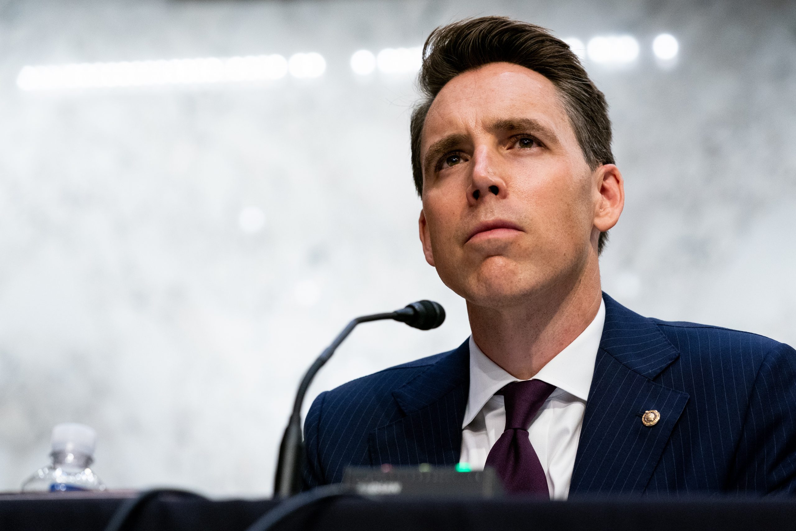 Josh Hawley Denies That His Merchandise Is Sending a ‘Pro-Riot’ Message