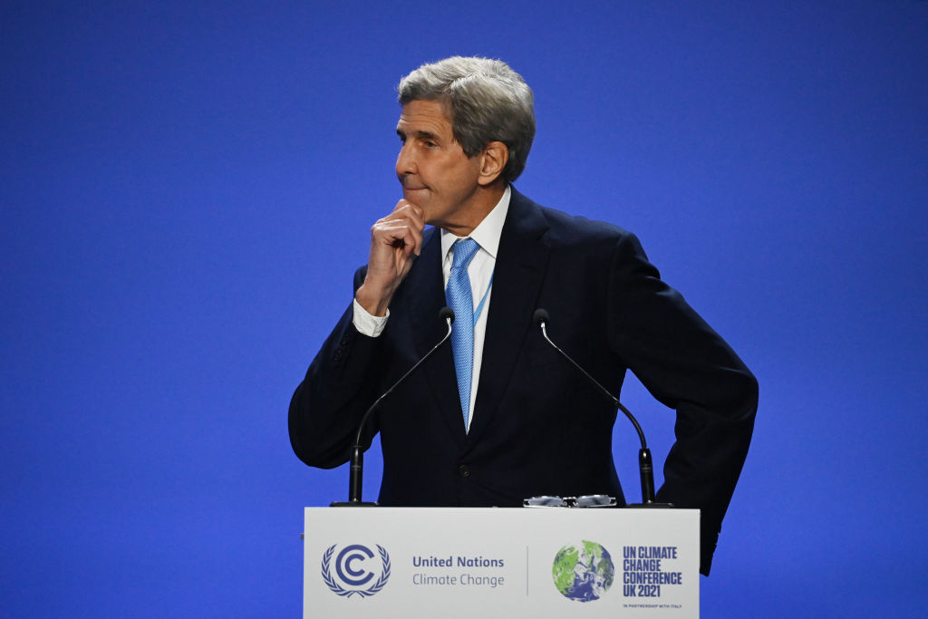 John Kerry Worries Russian Invasion of Ukraine May Distract From Fighting Climate Change