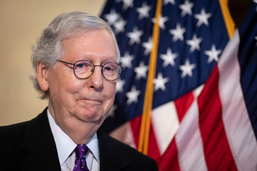 McConnell Jokes About Trump’s ‘Old Crow’ Insult: ‘My Favorite Bourbon’