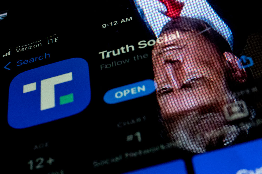 Take That, Big Tech: Trump’s Truth Social Rockets to the Top of Apple’s App Store on Launch Day