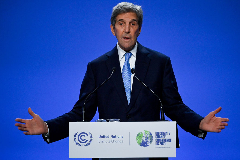 John Kerry Worries Russian Invasion of Ukraine May Distract From Fighting Climate Change