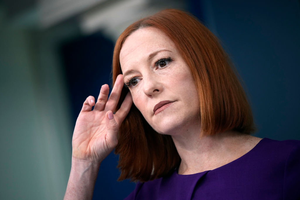 Amid Ukraine Crisis, Photo of Psaki With Communist-Style Hammer-and-Sickle Hat Resurfaces