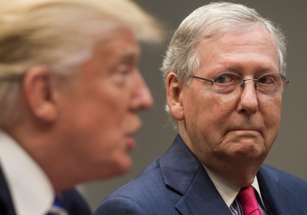 McConnell Jokes About Trump’s ‘Old Crow’ Insult: ‘My Favorite Bourbon’