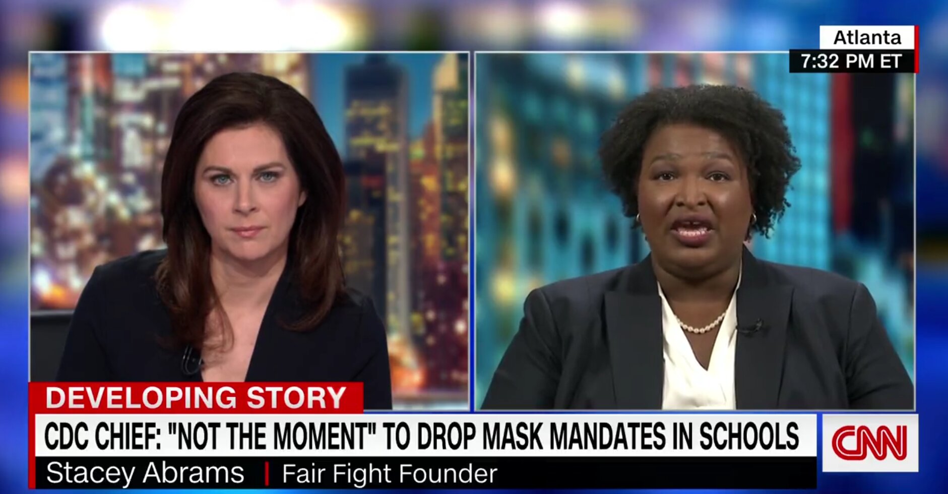 Stacey Abrams Issues Apology After Maskless Photo Goes Viral