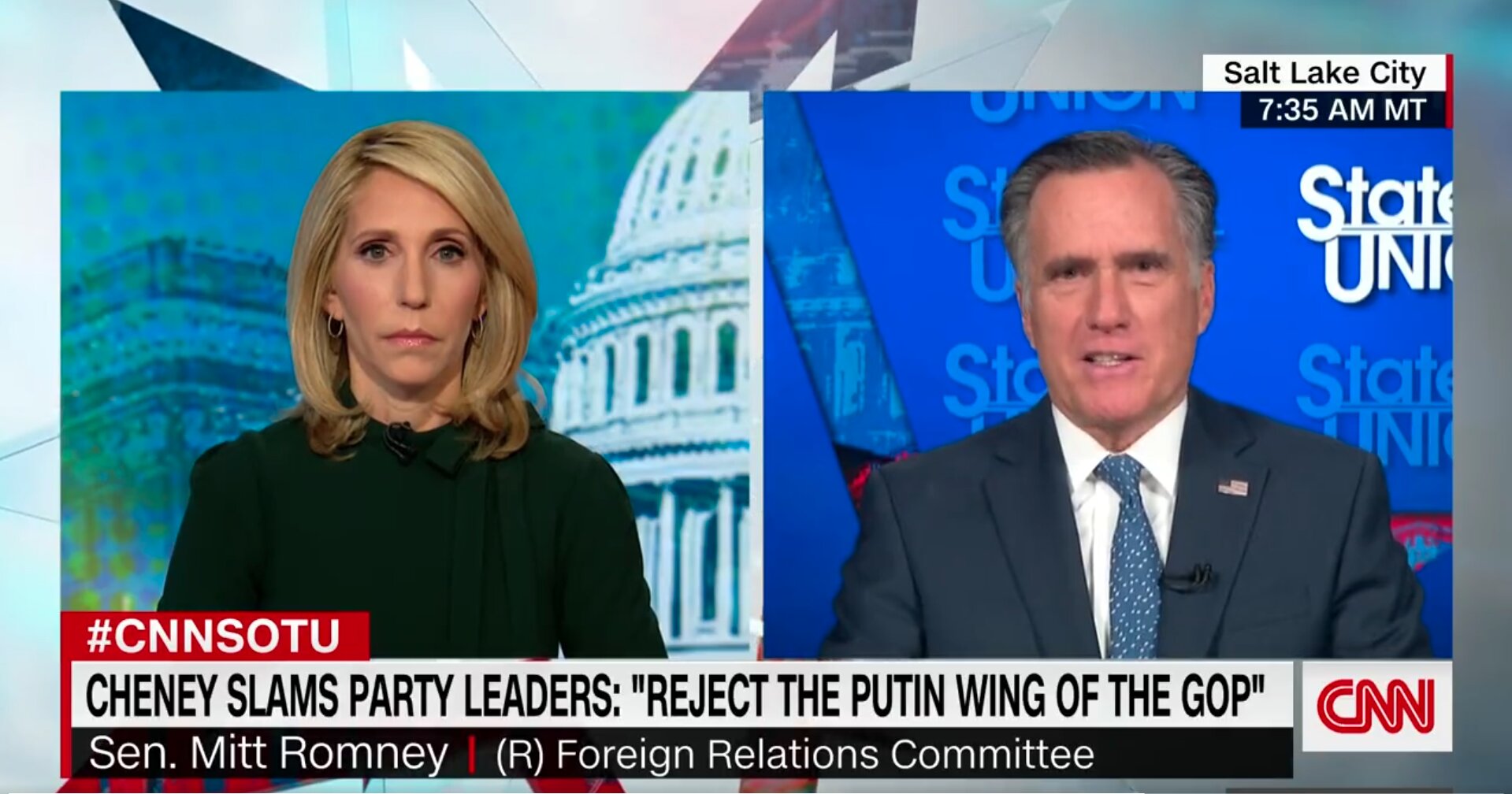 ‘Almost Treasonous’: Romney Denounces ‘Pro-Putin Sentiment’ Among Some Republicans