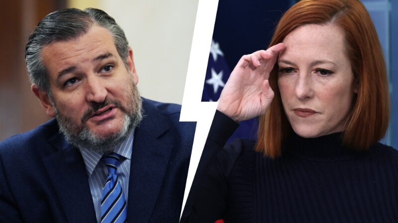 Psaki Fires Back at Ted Cruz After He Called Biden’s Supreme Court Promise ‘Offensive’