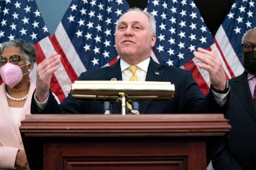 Scalise Asked if He Has Done Any ‘Re-Thinking’ About Trump’s First Impeachment Amid Russia-Ukraine Conflict