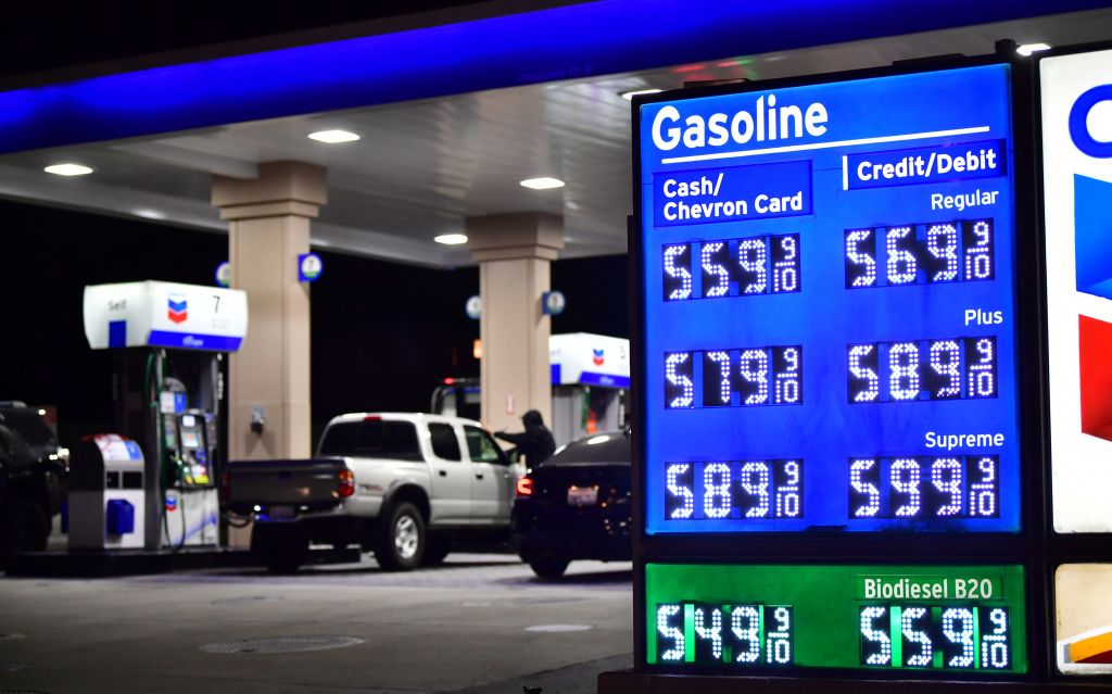 Gasoline Averaging Over $5 per Gallon for the First Time Ever in a US City