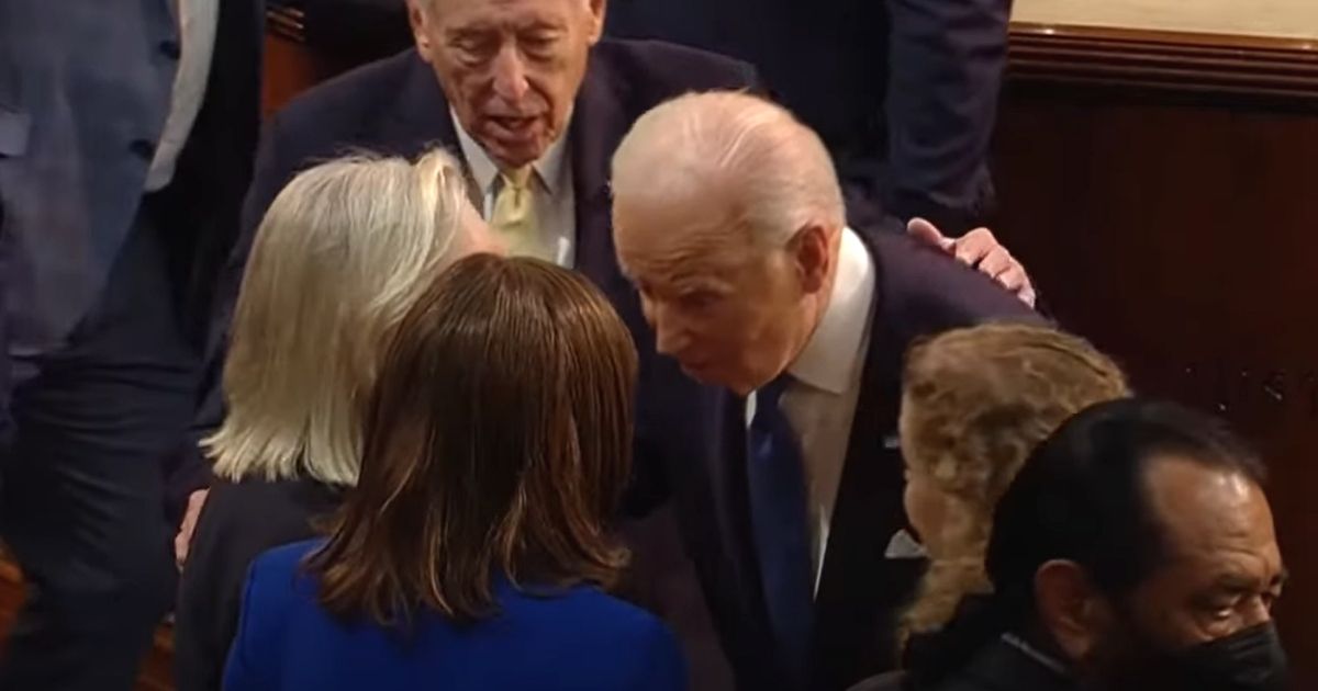 This Is Not Normal: Biden Greets Fellow Democrat With Slow-Motion Headbutt After SOTU