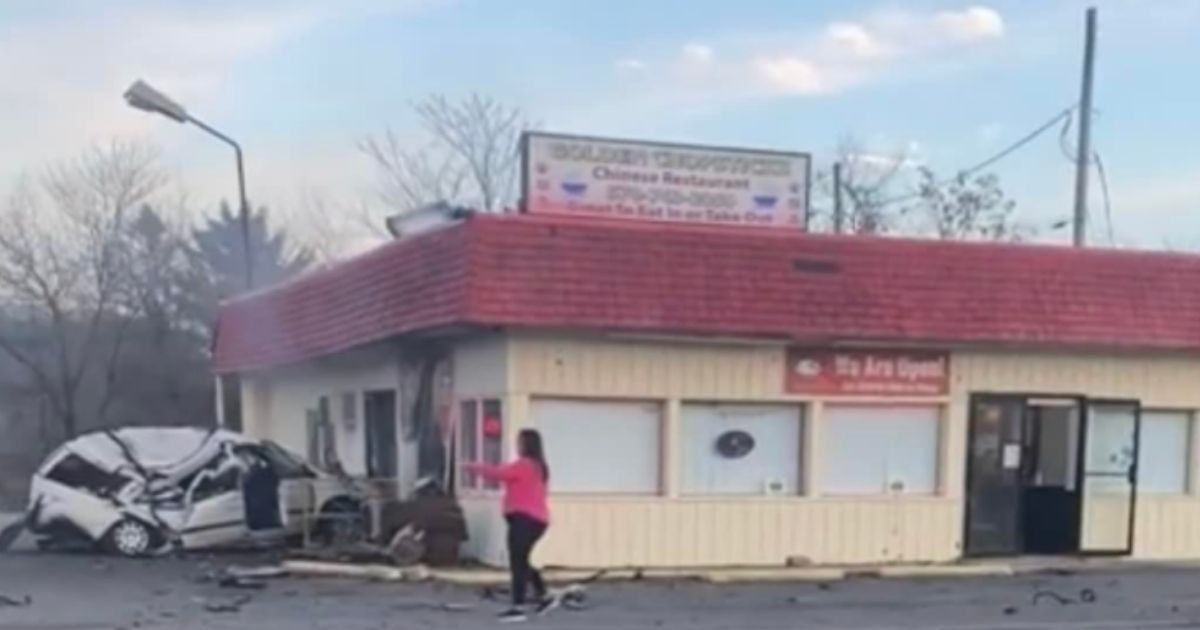 SUV Crashes Into Van, Lands in Unbelievable Spot: 'I Was Hysterical'