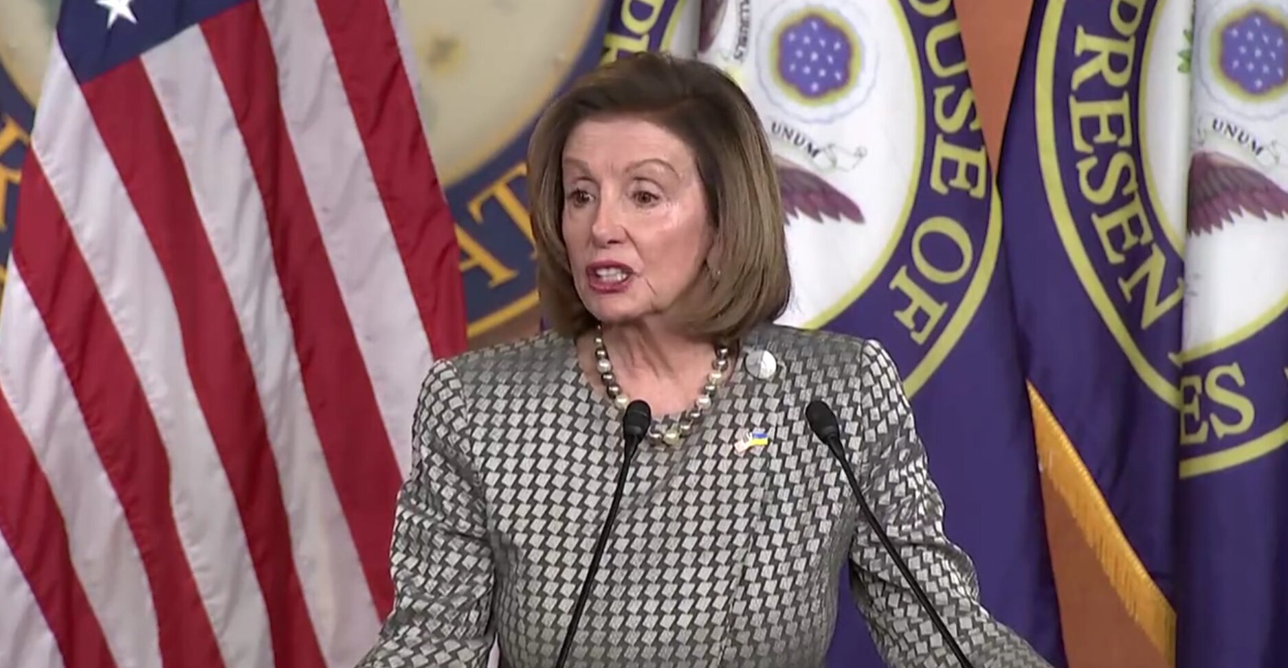Pelosi Issues 2-Word Response to Boebert and Greene’s Outburst During SOTU Address