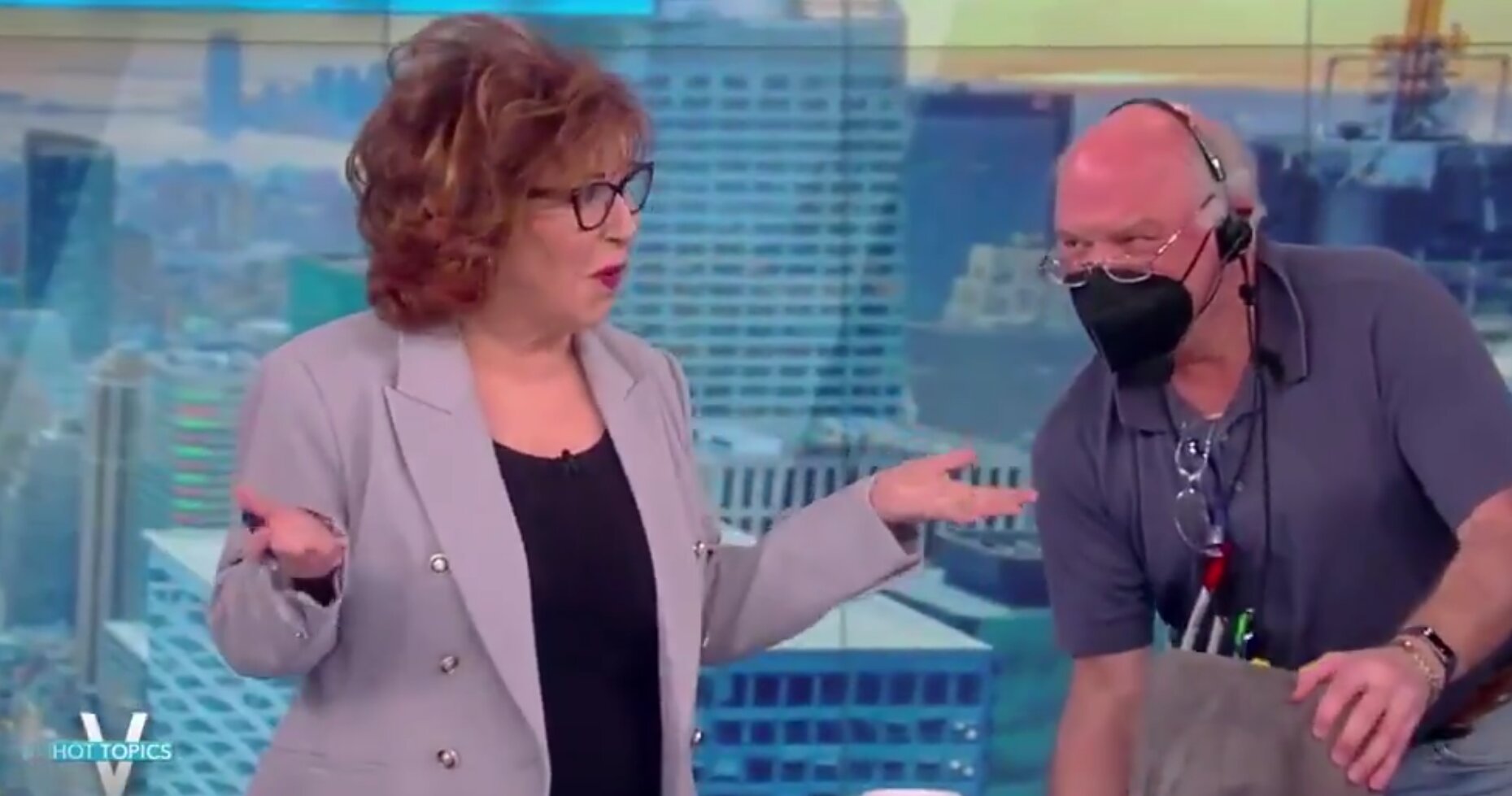 Joy Behar Falls to the Floor on the Set of ‘The View’: ‘Who Do I Sue?’