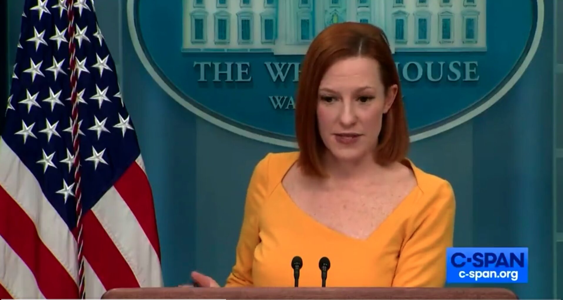 Psaki Jokes About Russia Sanctioning Biden: ‘They May Have Sanctioned His Dad’