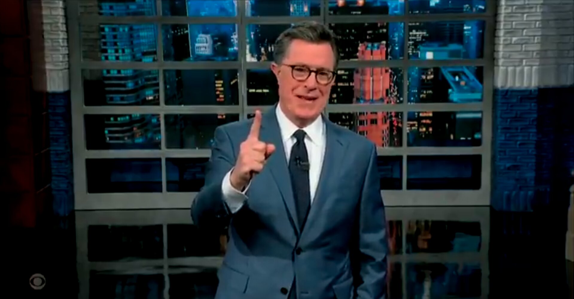 Stephen Colbert Jokes About Slapping Fox News’ Peter Doocy for Asking Biden to Clarify Russia Comments