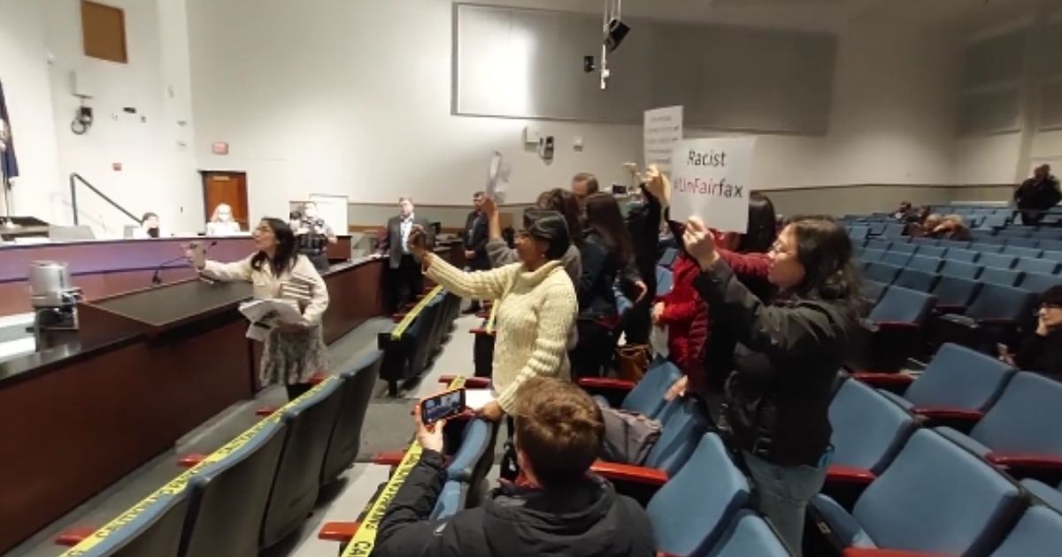 Virginia Parents Confront School Board Members Over CRT, Chant 'Racist' at Them