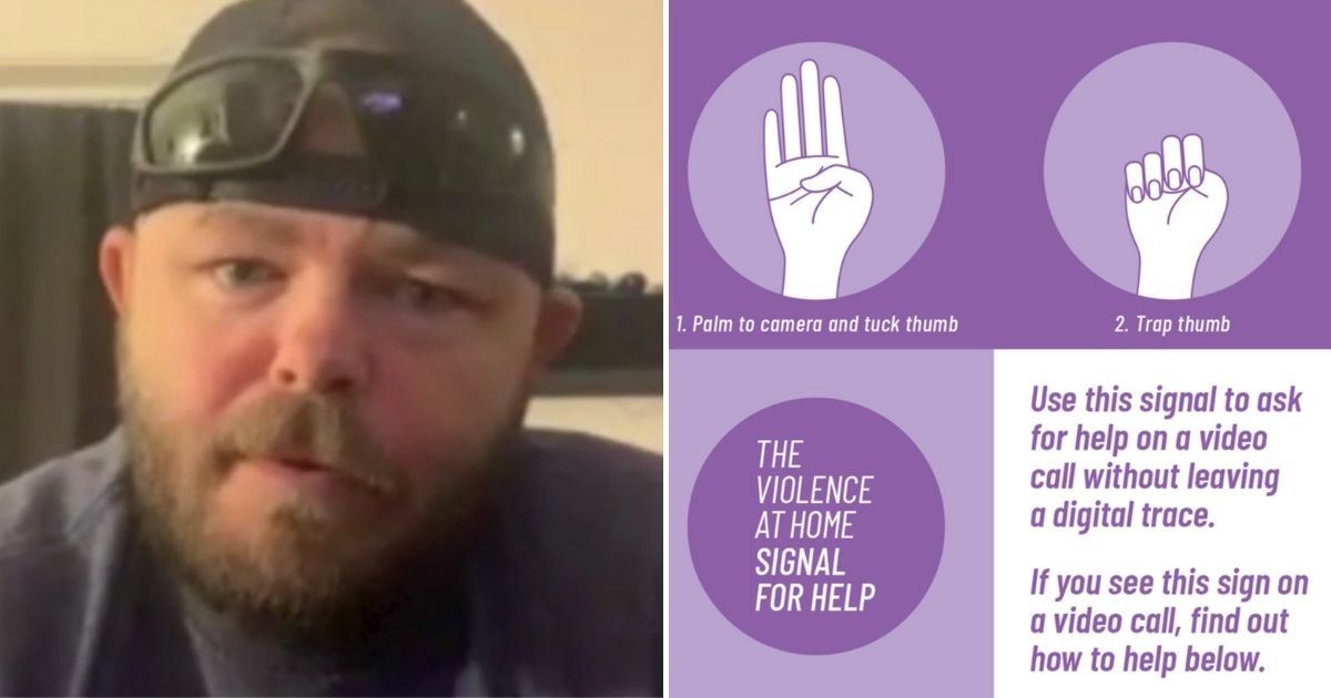 Hand Signal Made Popular on TikTok Saves Woman from Ex Who Kidnapped and Threatened to Kill Her