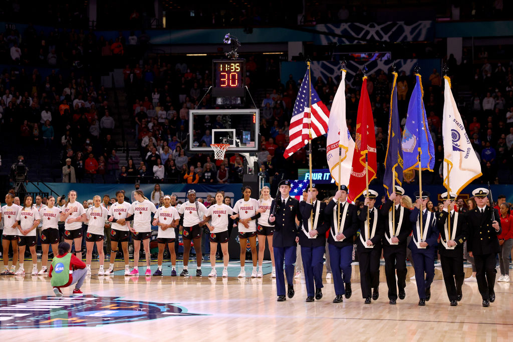 ‘Final Four’ Women’s Basketball Team Refuses to Take the Court During National Anthem