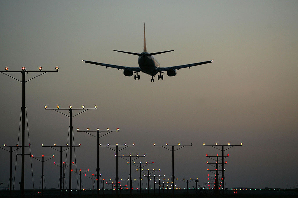 Dallas Airport Deploys Giant Robots to Catch Unmasked Travelers