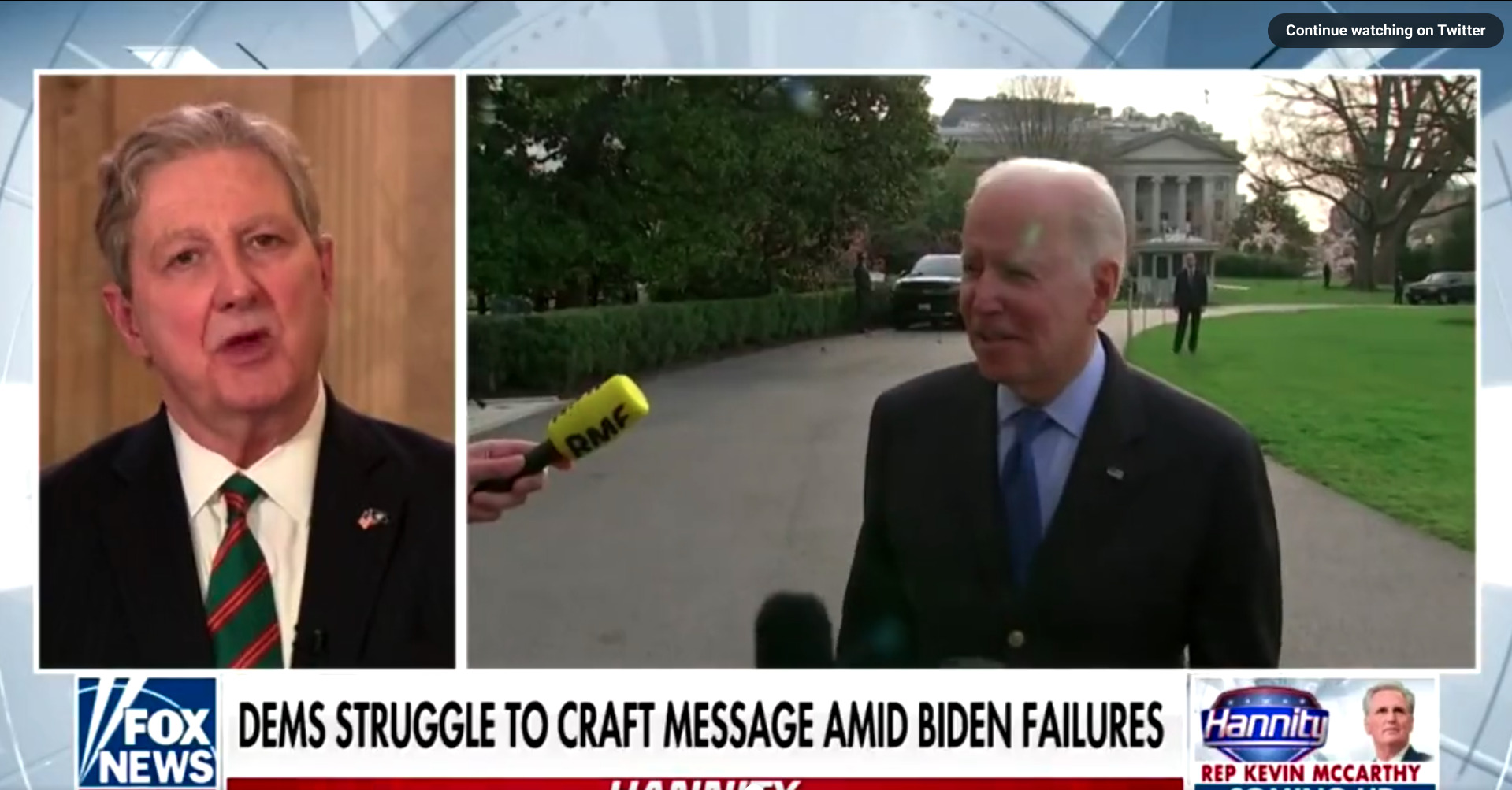 Sen. John Kennedy Jokes About What Biden Might Blame Inflation on Next