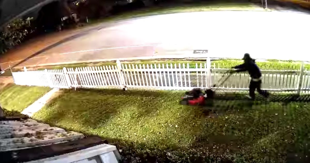 Thief or Gardening Angel? Man Takes Lawnmower, Fills It with Gas and Then Mows 'Victim's' Lawn