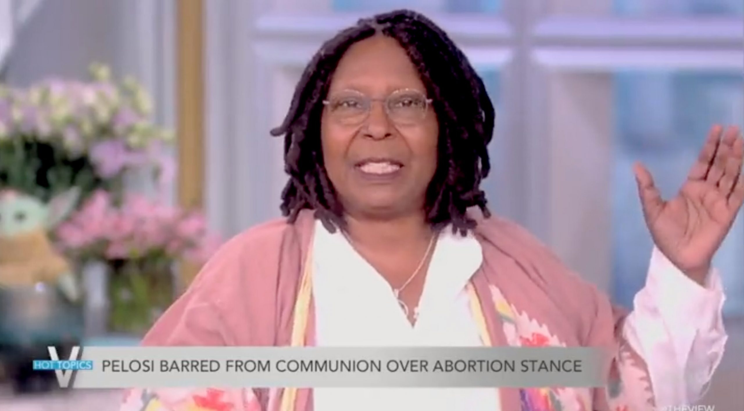 Goldberg Blasts Archbishop for Barring Pelosi From Receiving Communion