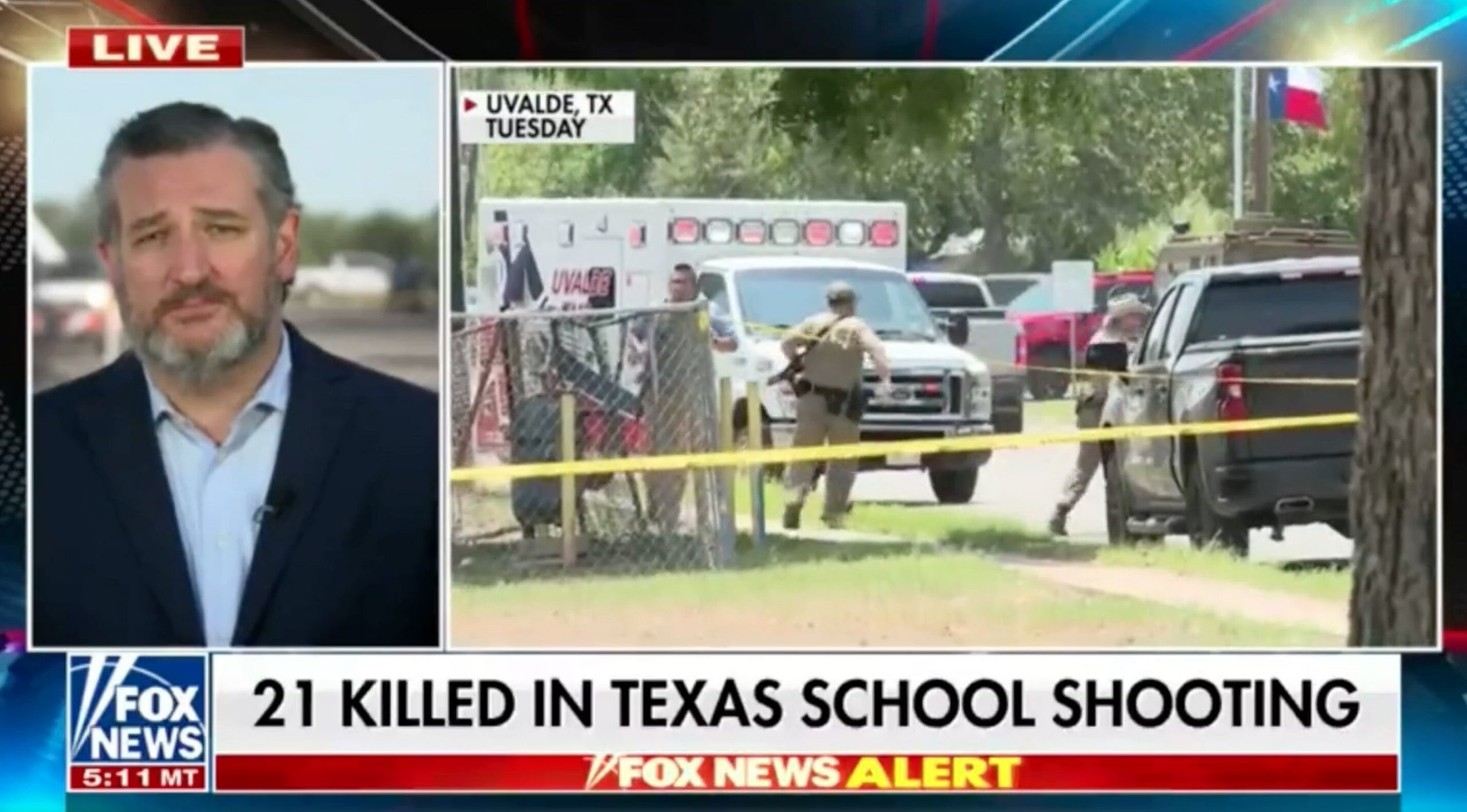 ‘Disgusting’: Cruz Blasts Beto O’Rourke for Disrupting Press Conference on Uvalde Shooting