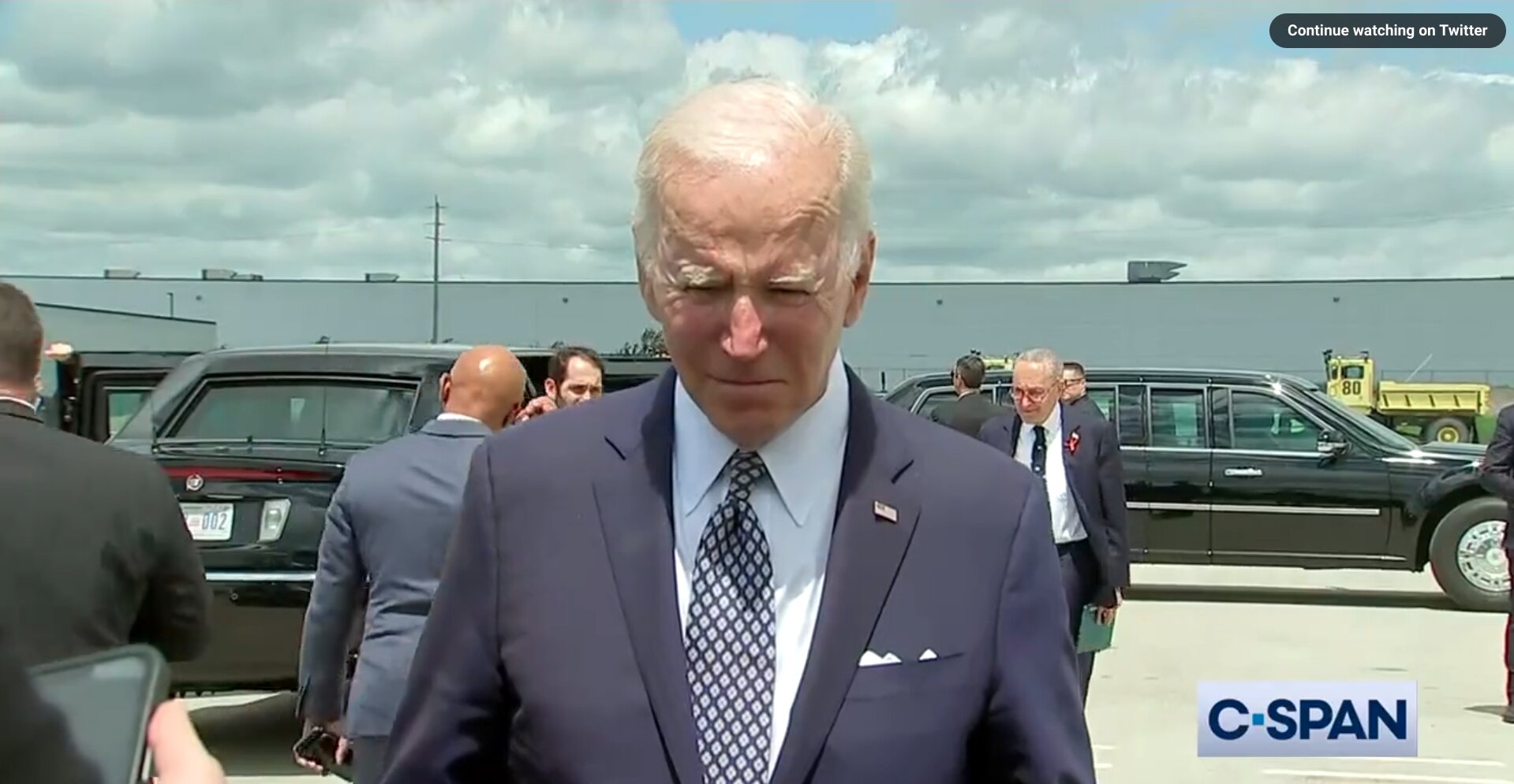 Watch: Reporter Asks Biden if Tucker Carlson, GOP ‘Deserve Some Blame’ for Buffalo Shooting