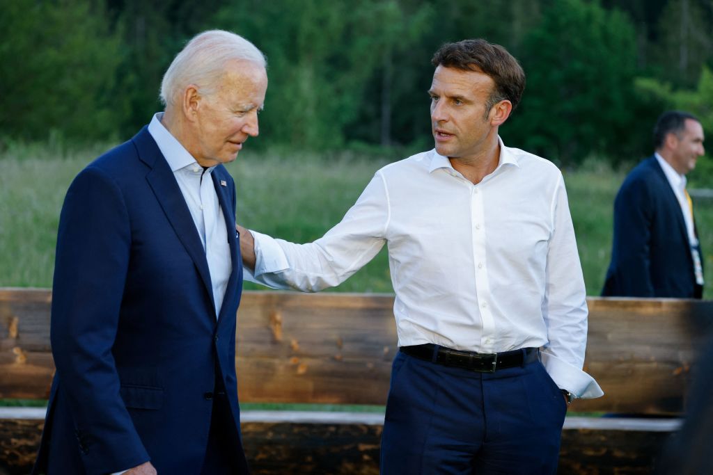 French President Gives Biden Painful News About His Oil Strategy as Cameras Are Rolling
