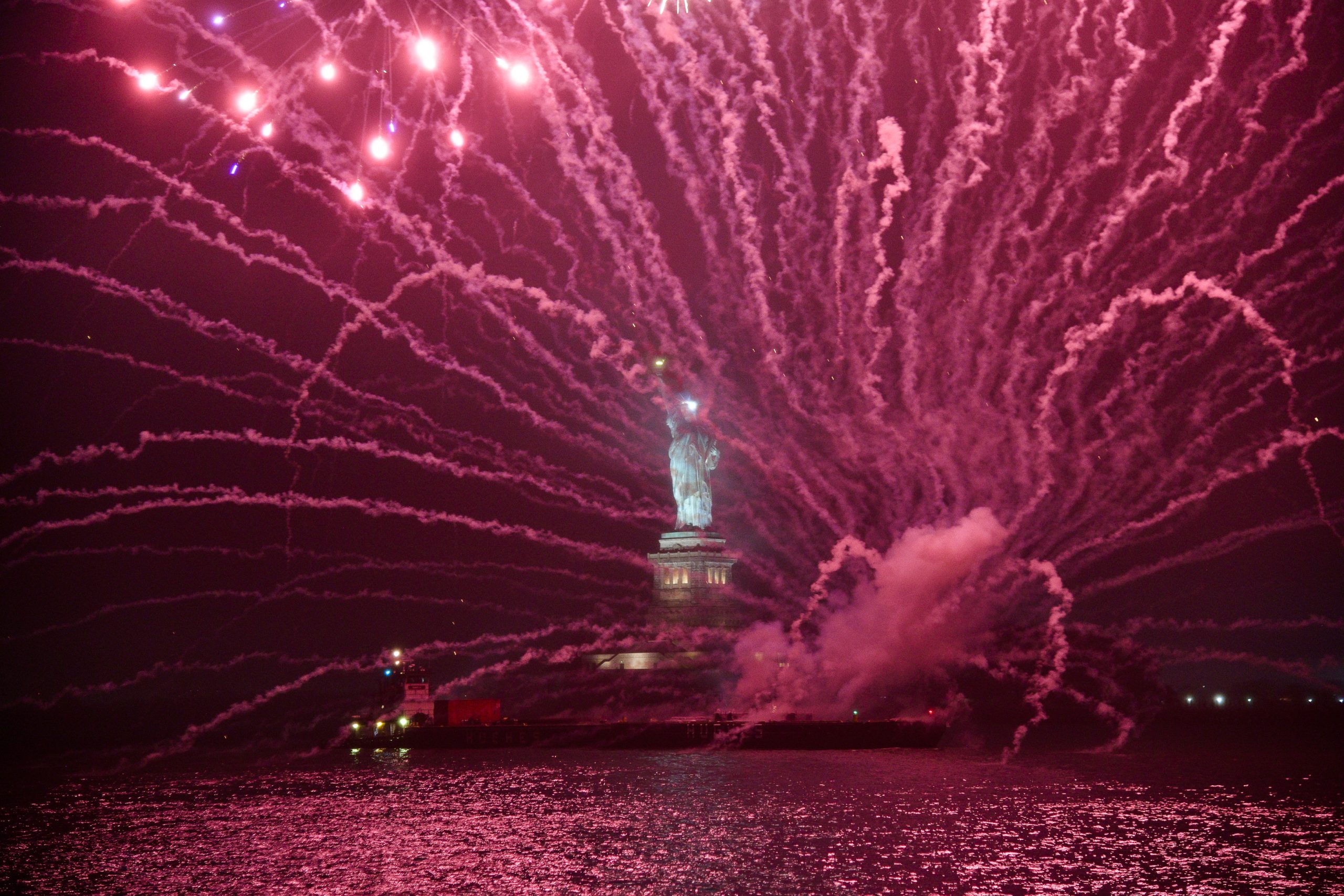 Throwback: Woman Arrested After Climbing Statue of Liberty on July 4