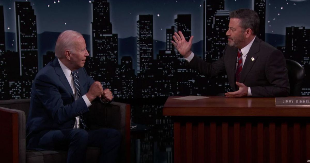 Watch the Moment Frustrated Kimmel Betrays Biden to His Face, Calls Out Disastrous State of America