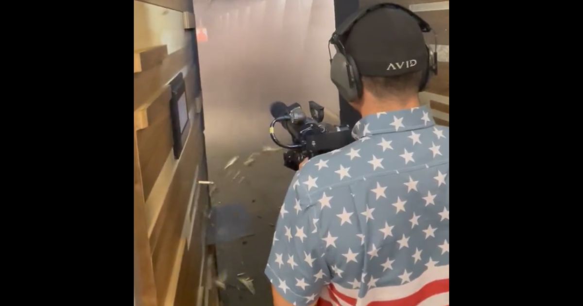 Kyle Rittenhouse Releases Video of Him Firing Automatic Gun, Ends with 8-Word Message for Biden