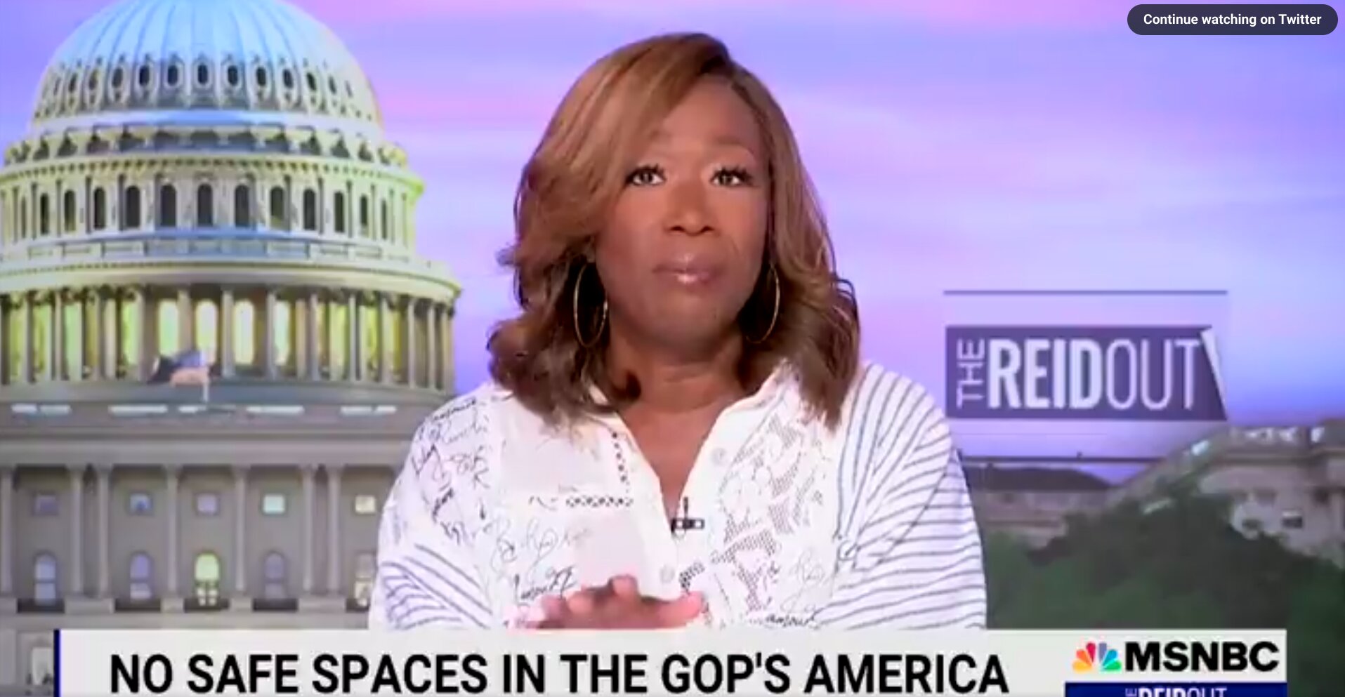 Joy Reid Claims Americans Are ‘Rolling the Dice’ With Their Lives When They Leave Home Due to Guns