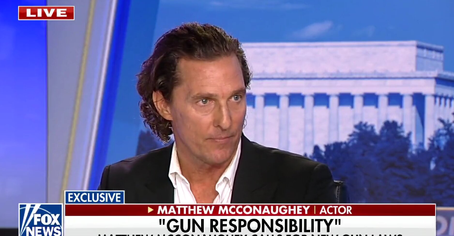 Matthew McConaughey Shares What the Consensus Is Among Lawmakers When It Comes to Gun Laws