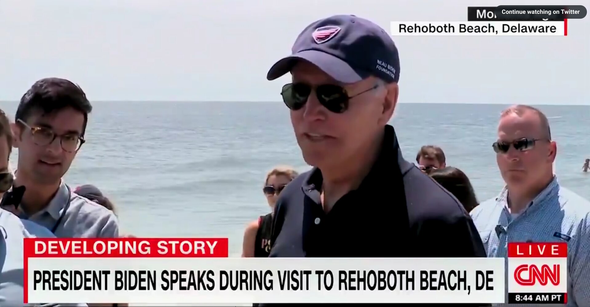 Biden Chides Reporter for Asking About Predictions of a Recession: ‘Don’t Make Things Up’