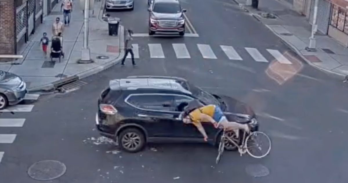 Shocking Video: Democrat Official Smashes SUV Into Cyclist, Speeds Away Without Stopping