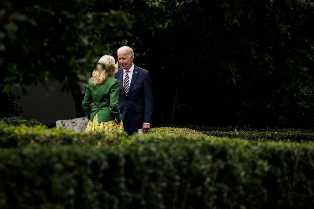 What Did Jill Biden Say to Joe to Make His Face Look Like This? 4 Photos Go Viral on Twitter
