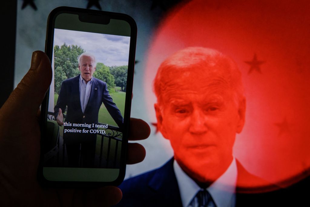 Timing of Biden's COVID Diagnosis Raising Eyebrows, Some Now Suspect White House Was Trying to Hide Something