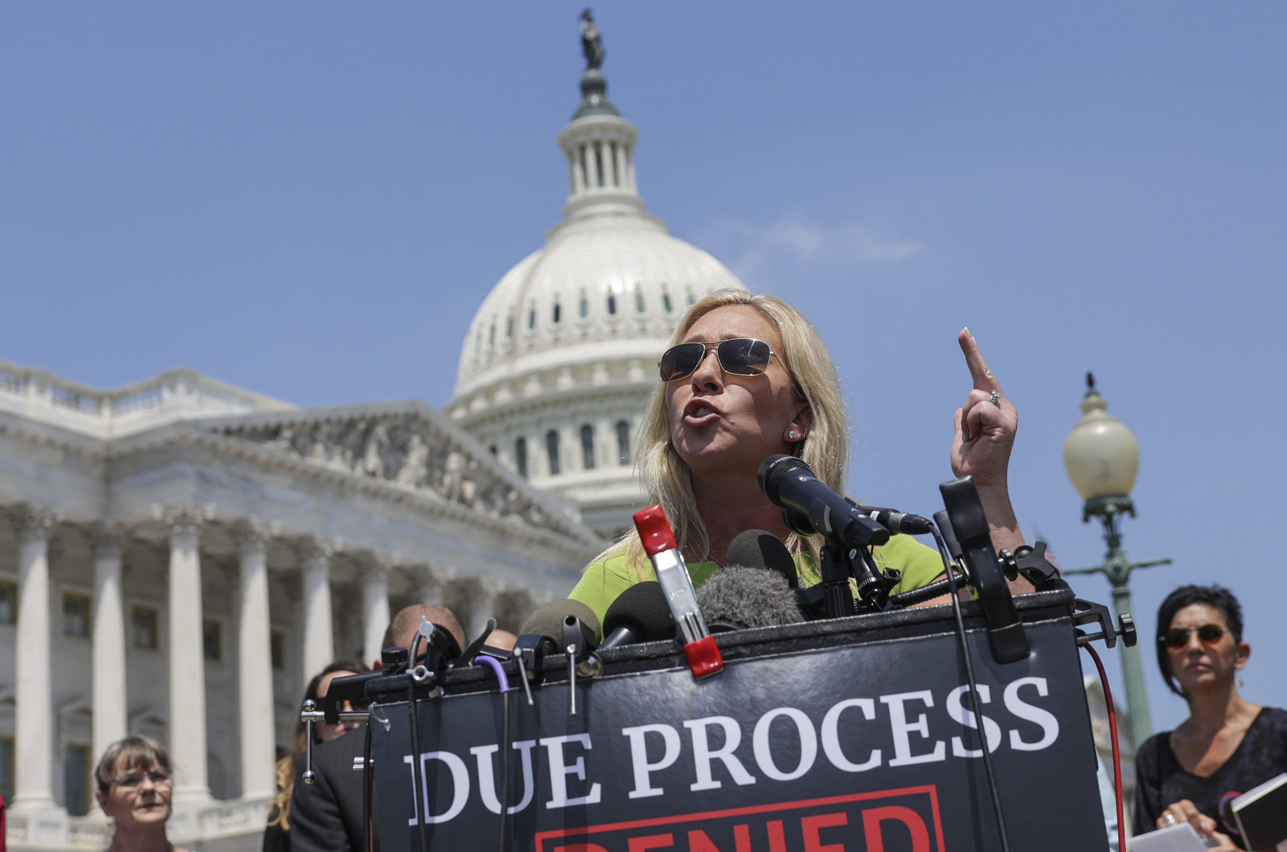 Marjorie Taylor Greene Makes Demand to Defund the DOJ After Moment During Hearing