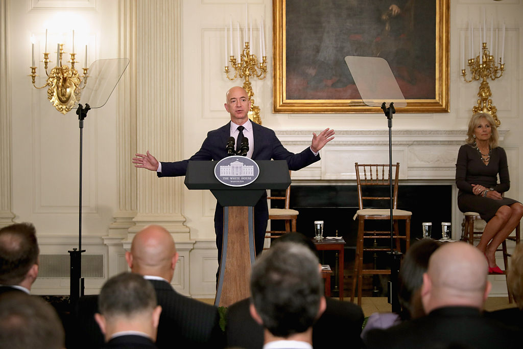 Jeff Bezos Speaks Candidly on Biden: He’s Either Lying or Exceedingly Clueless