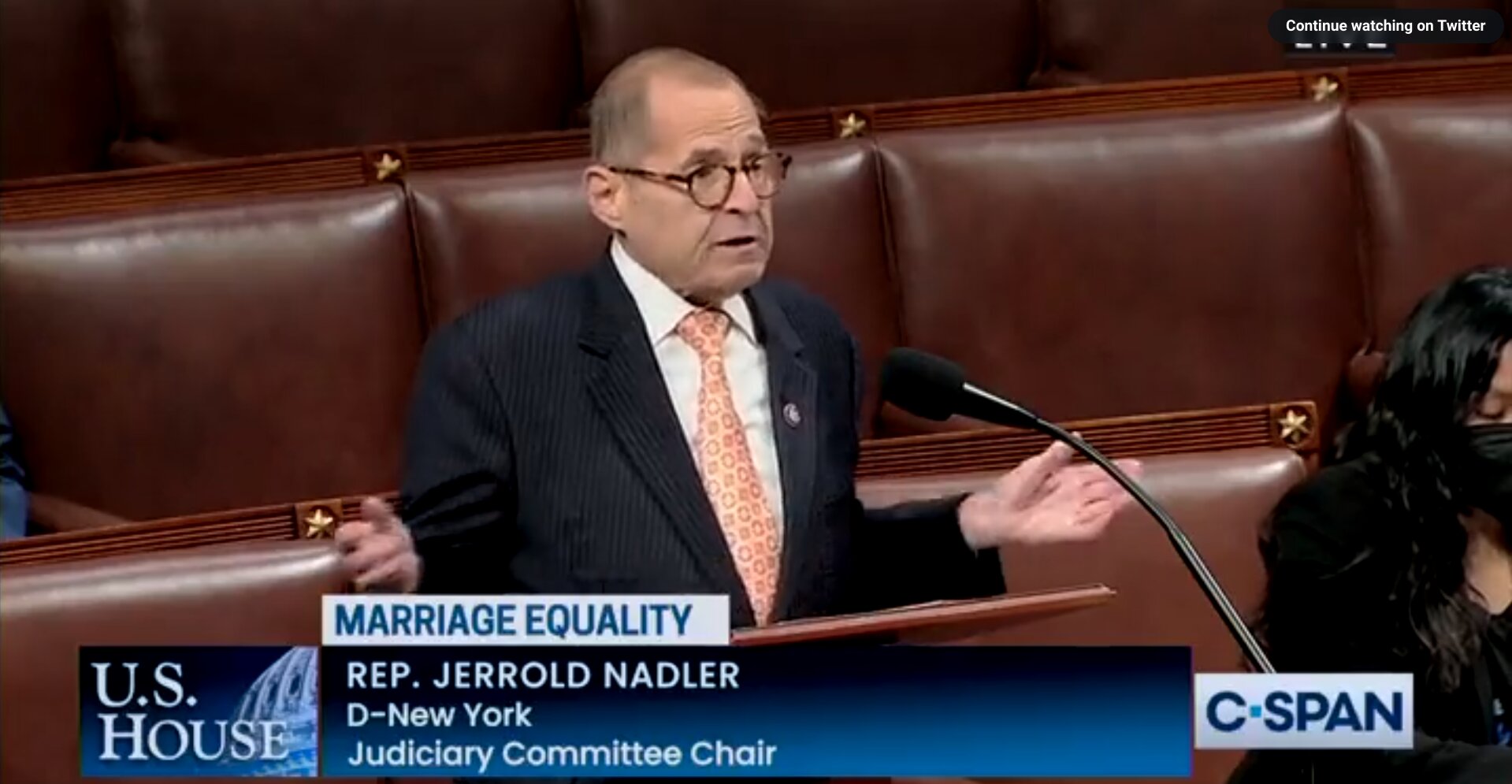 Nadler Says Justice Thomas Did Not Mention Interracial Marriage Decision Because He Is ‘Intermarried’