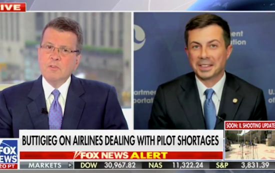 Buttigieg Laughs off Comparison Between Pilots Forced Into Retirement at 65 and Biden’s Mental Ability