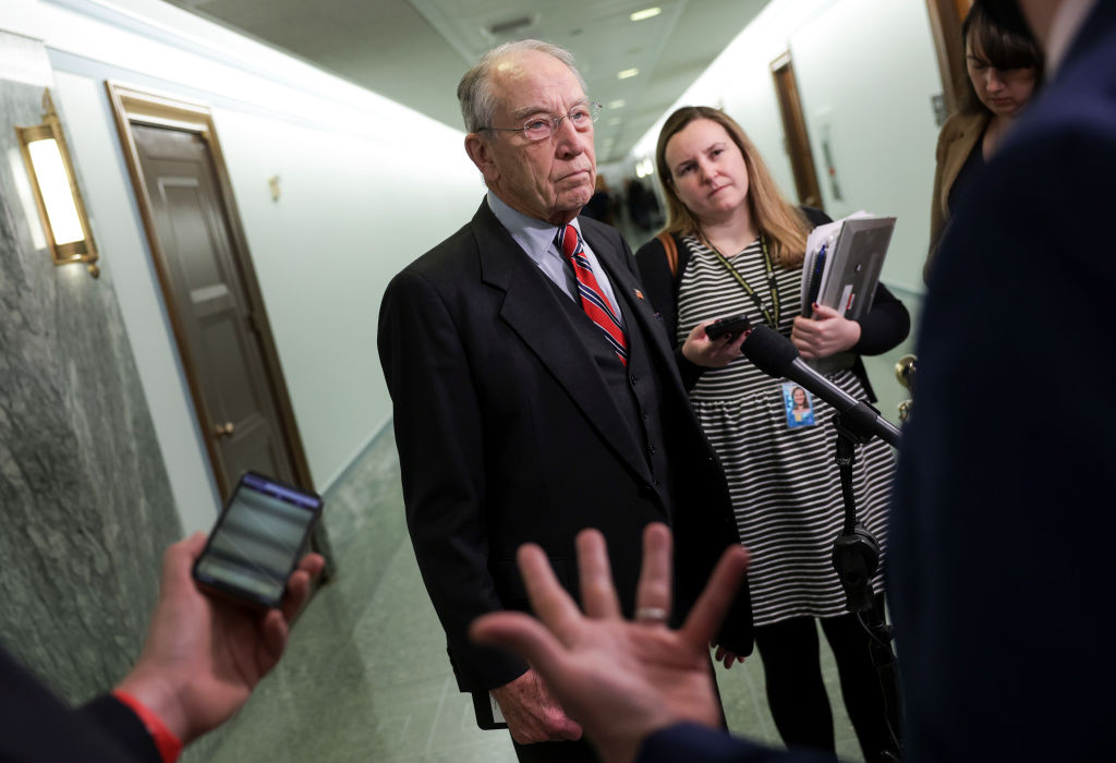 Grassley: FBI's Double Standards with Trump Raid Exposes Need for Immediate Transparency