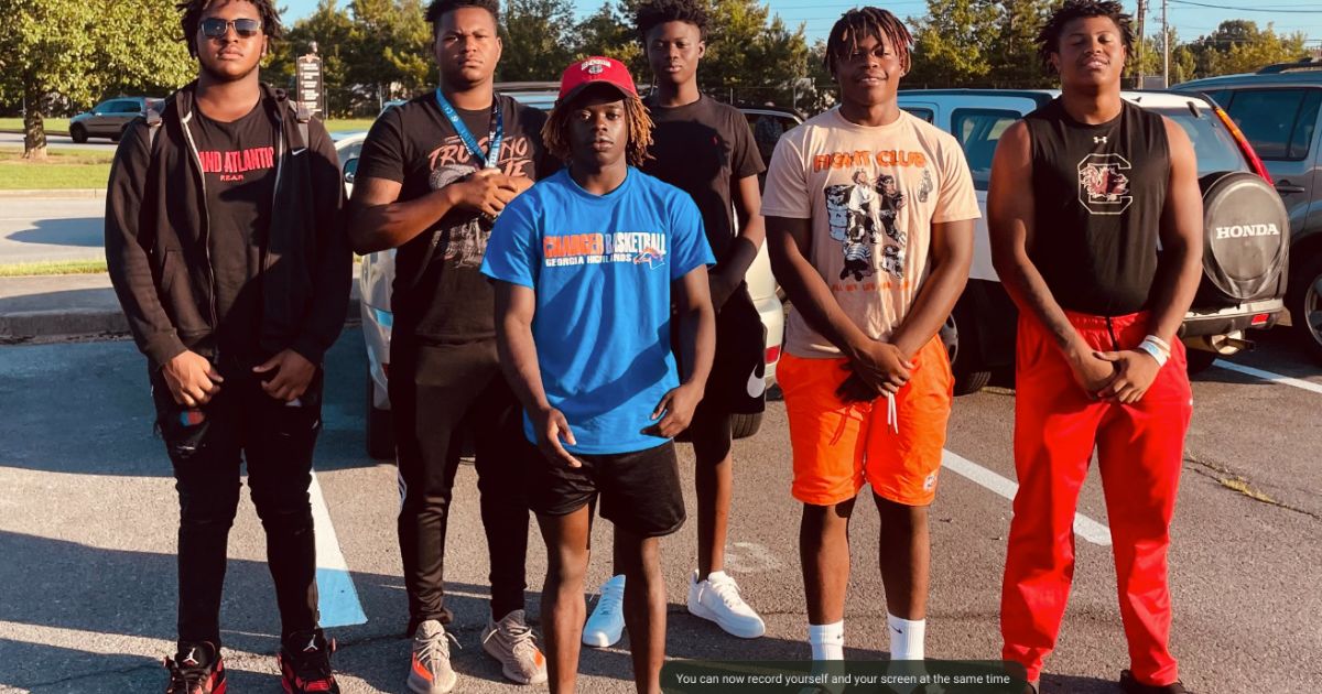 HS Football Players Become Heroes After Seeing Smoke Pour Out from Car: 'We Had to Get Her Out'